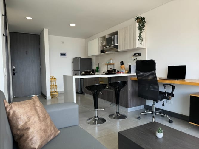 Apartaestudio en venta en Ciudad Del Río, Medellín, 45 m² · foto 6 de 15