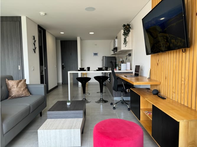 Apartaestudio en venta en Ciudad Del Río, Medellín, 45 m² · foto 7 de 15