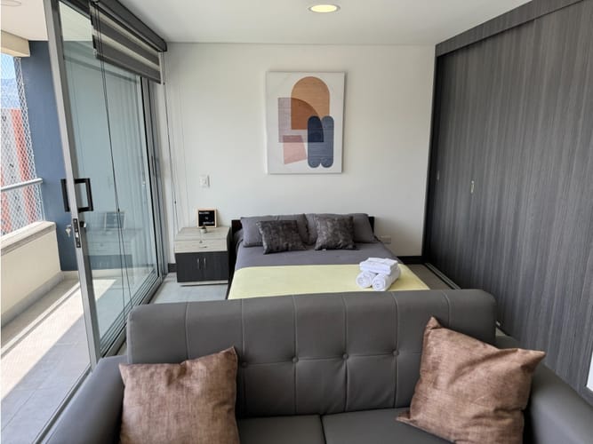 Apartaestudio en venta en Ciudad Del Río, Medellín, 45 m² · foto 13 de 15