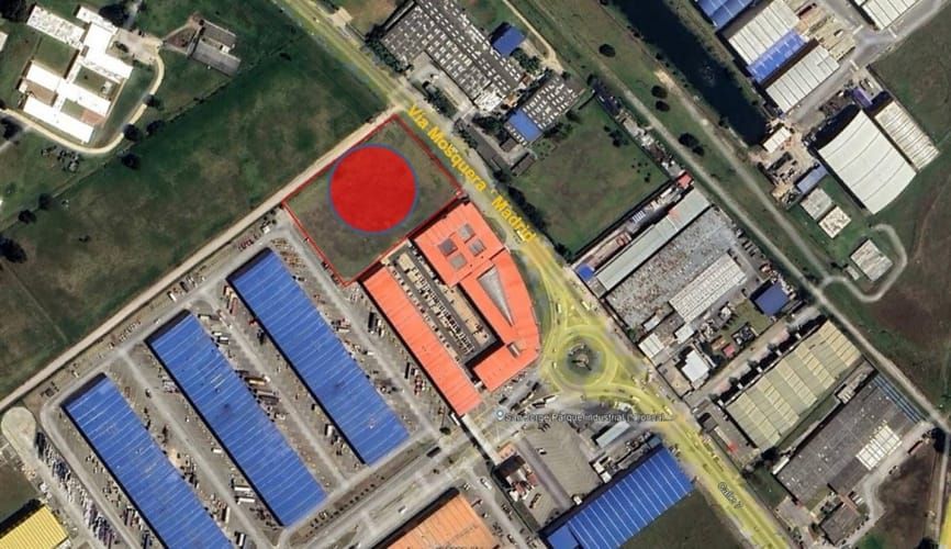 Lote en venta en Parque Industrial San Jorge, Mosquera, 9550 m² · foto 2 de 6