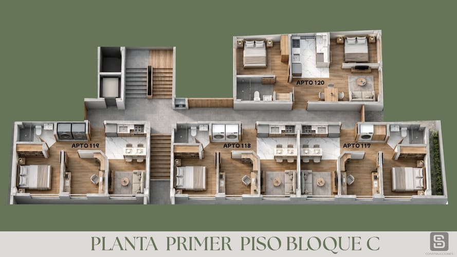 Apartaestudio en venta en Las Nieves, Tunja, 23 m² · foto 11 de 17