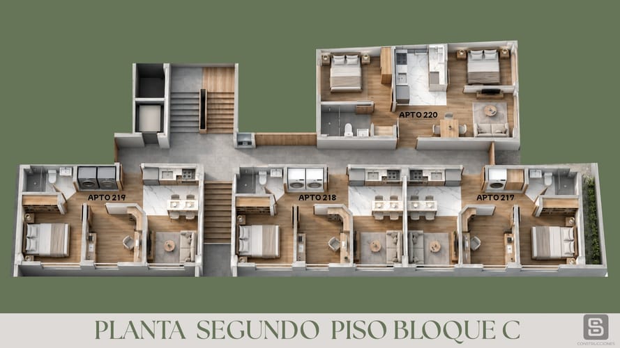 Apartaestudio en venta en Las Nieves, Tunja, 23 m² · foto 14 de 17
