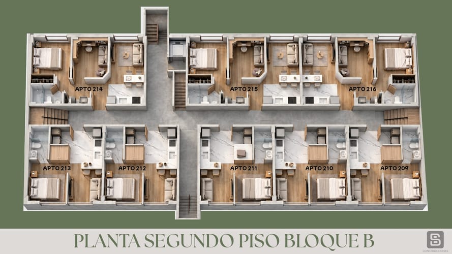 Apartaestudio en venta en Las Nieves, Tunja, 23 m² · foto 13 de 17