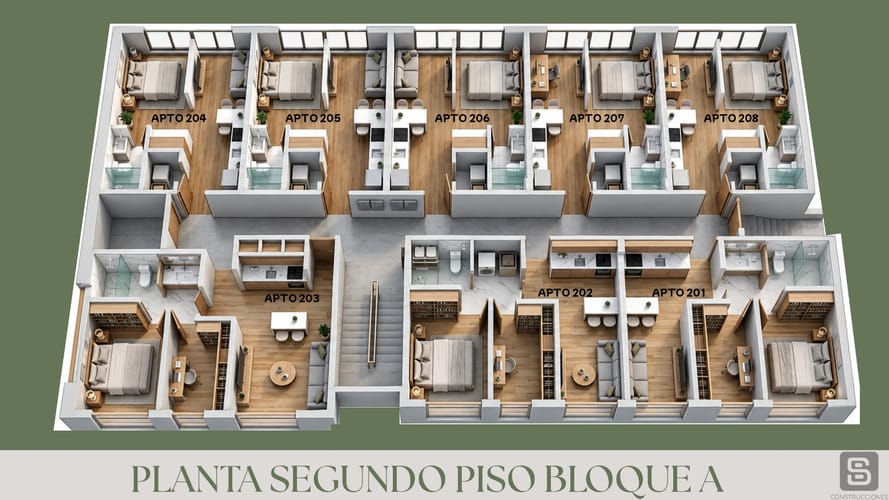 Apartaestudio en venta en Las Nieves, Tunja, 23 m² · foto 12 de 17