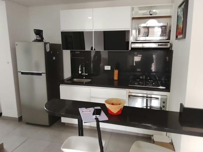 Apartaestudio en venta en Las Nieves, Bogotá, 37 m² · foto 3 de 19
