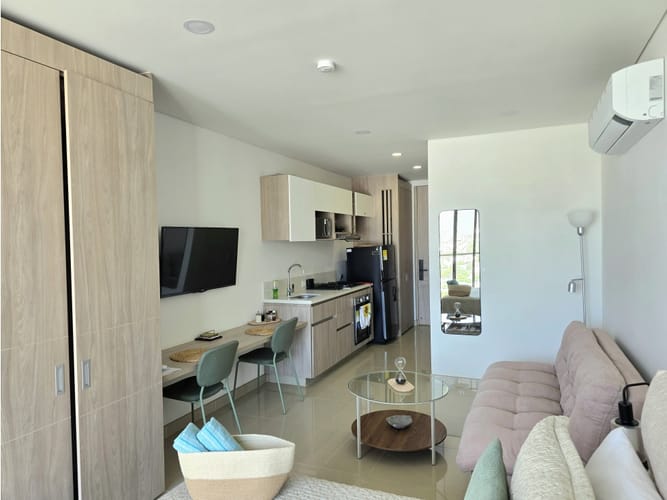 Apartamento de 1 alcoba en venta en Cantamar, Santa Marta, 36 m² · foto 11 de 24