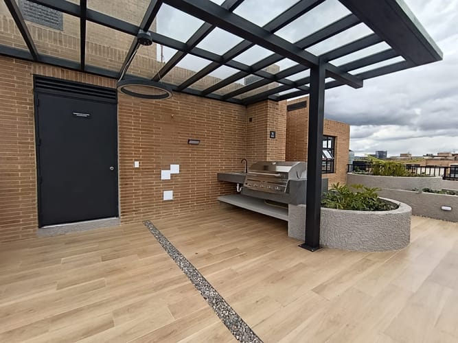 Apartaestudio en venta en Chico Norte, Bogotá, 17 m² · foto 12 de 14