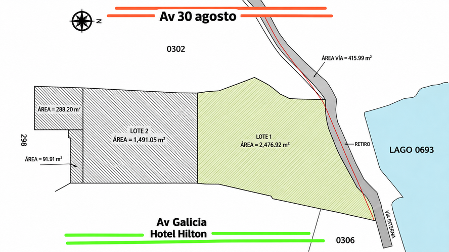 Lote en venta en Cerritos, Pereira, 2500 m² · foto 2 de 3