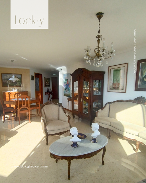 Apartamento de 3 alcobas en venta en El Tesoro, Medellín, 138 m² · foto 5 de 13