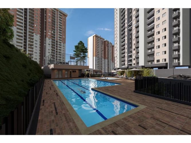 Apartamento de 2 alcobas en venta en Las Lomitas, Sabaneta, 75 m² · foto 4 de 18