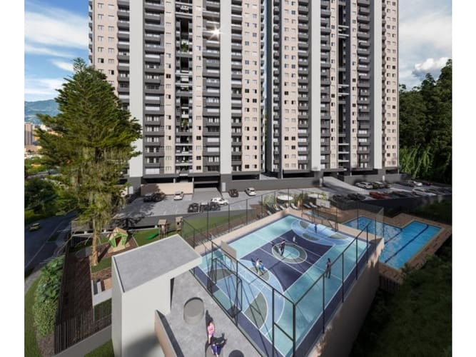 Apartamento de 2 alcobas en venta en Las Lomitas, Sabaneta, 75 m² · foto 6 de 18