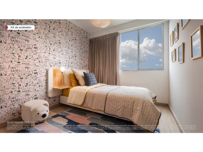 Apartamento de 3 alcobas en venta en El Rosal, Rionegro, 71 m² · foto 6 de 17