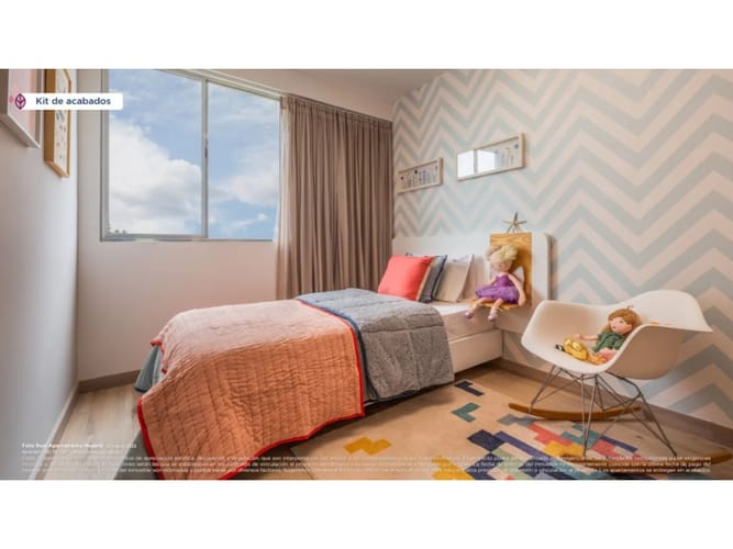 Apartamento de 3 alcobas en venta en El Rosal, Rionegro, 71 m² · foto 7 de 17
