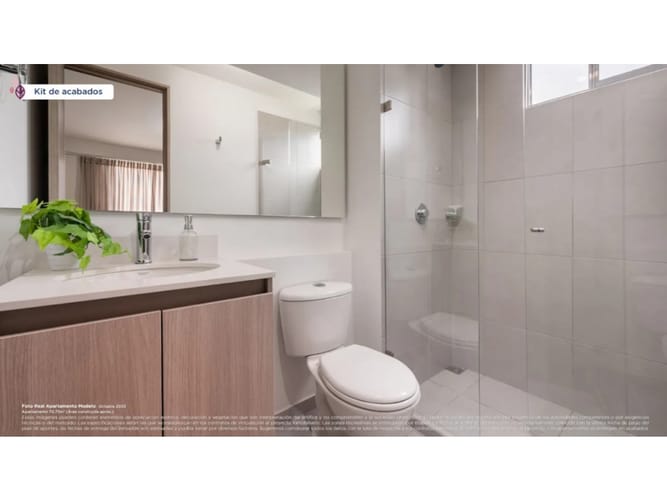 Apartamento de 3 alcobas en venta en El Rosal, Rionegro, 71 m² · foto 9 de 17