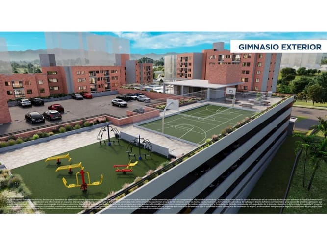 Apartamento de 3 alcobas en venta en El Rosal, Rionegro, 71 m² · foto 11 de 17