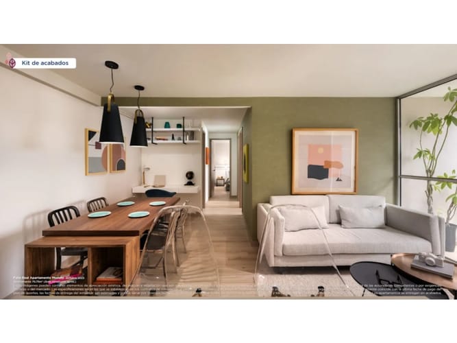 Apartamento de 3 alcobas en venta en El Rosal, Rionegro, 71 m² · foto 17 de 17