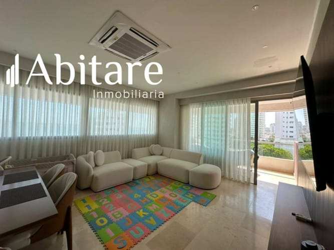 Apartamento de 2 alcobas en venta en Castillogrande, Cartagena, 124 m² · foto 5 de 14