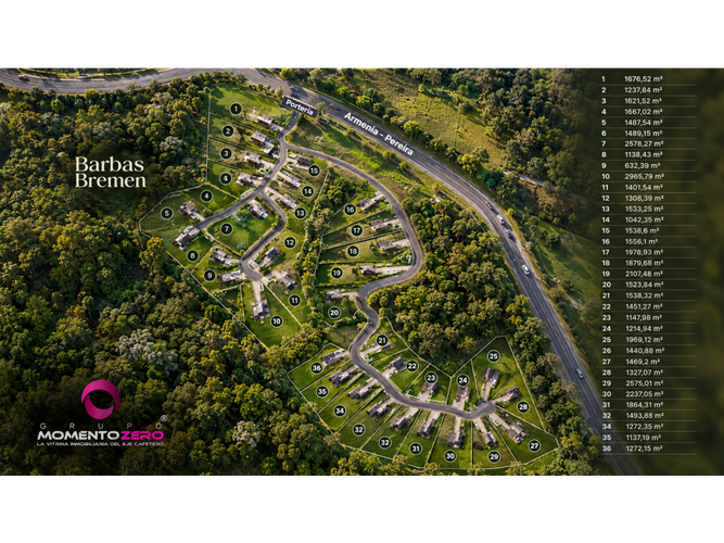 Lote en venta en San Jose, Pereira, 1042 m² · foto 4 de 17