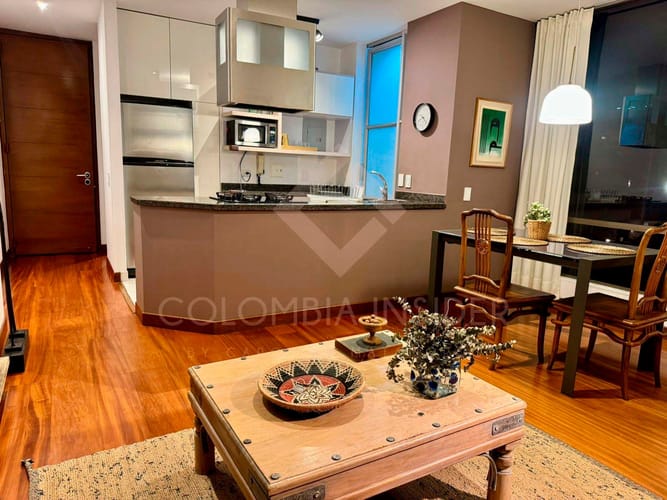 Apartamento de 1 alcoba en arriendo en Chico, Bogotá, 50 m² · foto 3 de 8