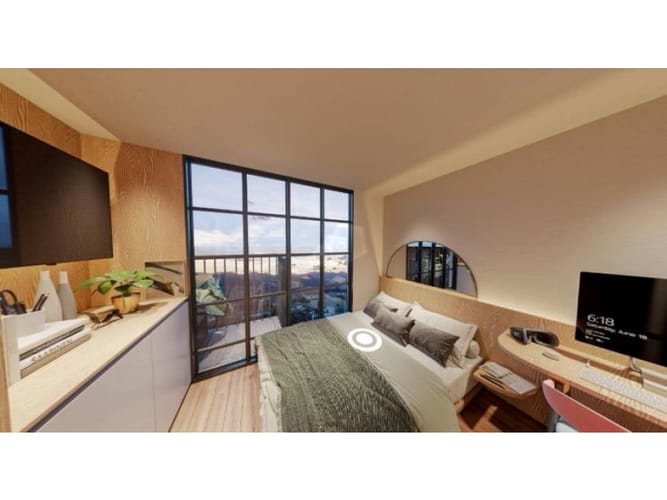 Apartaestudio en venta en Conquistadores, Medellín, 20 m² · foto 6 de 6
