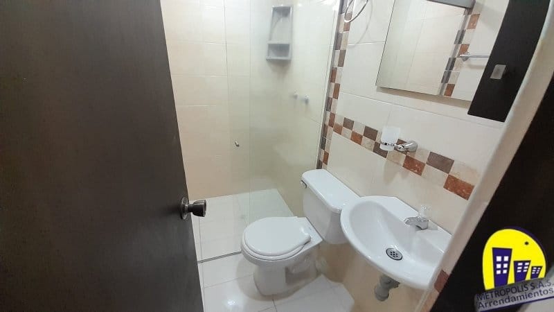 Apartamento de 2 alcobas en arriendo en La Florida, Medellín, 42 m² · foto 12 de 14