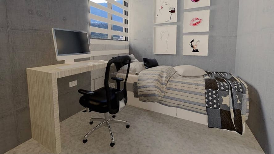 Apartamento de 3 alcobas en venta en Fontana, Bucaramanga, 54 m² · foto 4 de 10