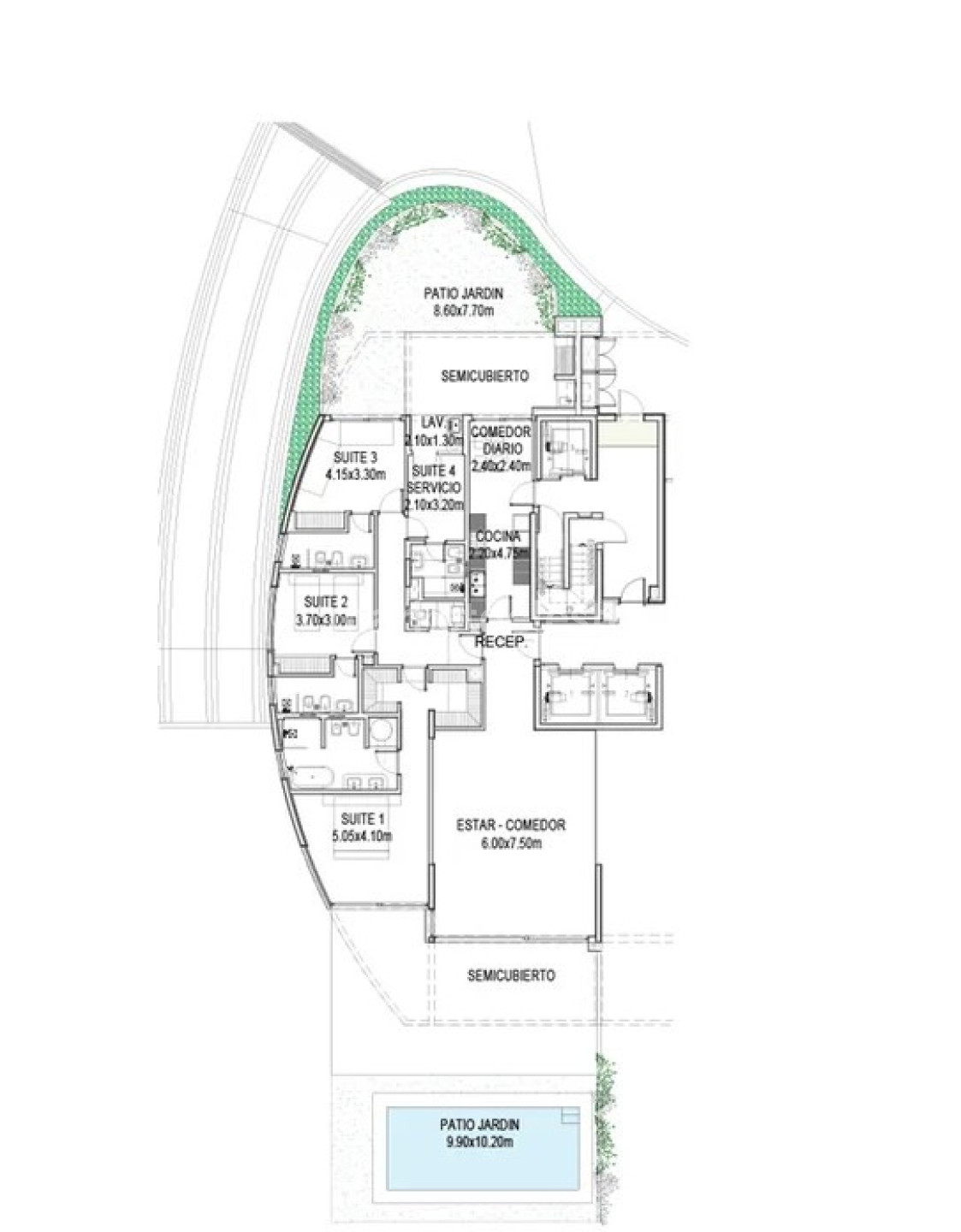 Apartamento en venta en Manantiales