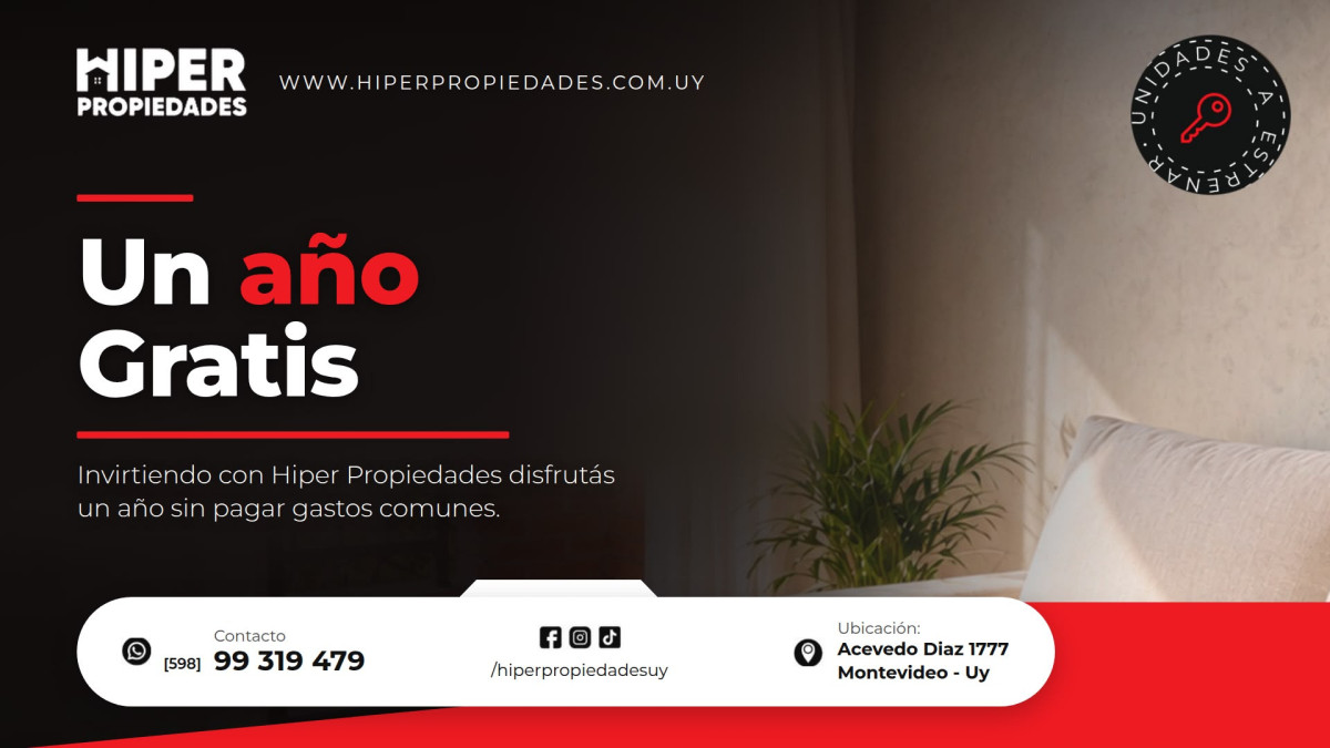 Apartamento en venta en Tres Cruces