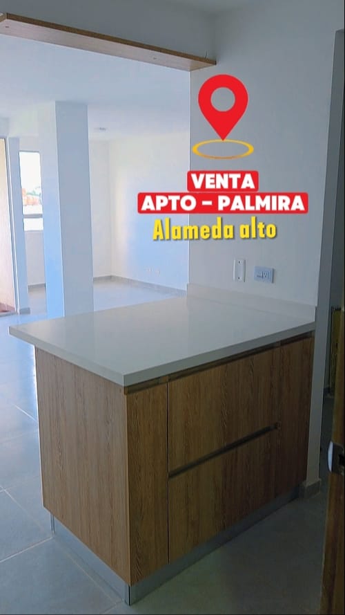 Apartamento de 2 alcobas en venta en Zamorano, Palmira, 63 m² · foto 2 de 9