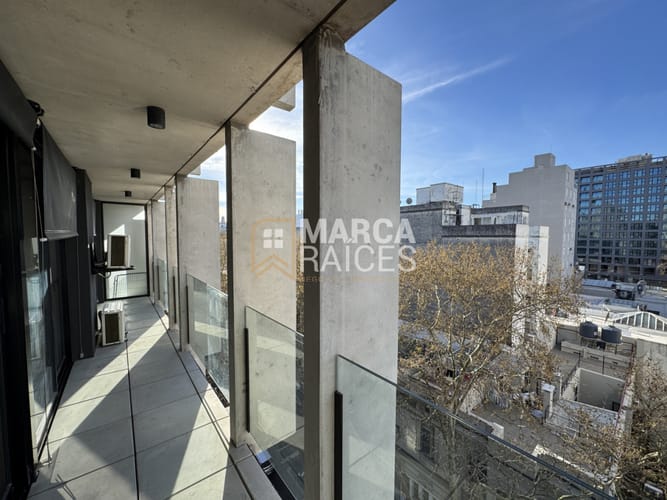 Alquiler Apartamento 2 Dormitorios piso alto Barrio Sur Montevideo · Foto 2