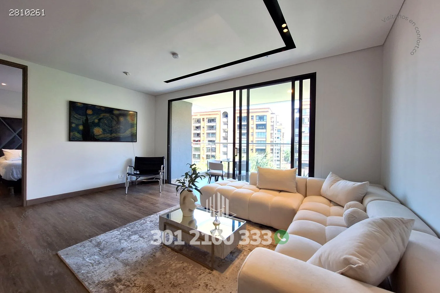 Apartamento en arriendo en Los Balsos, Medellín · foto 3 de 24