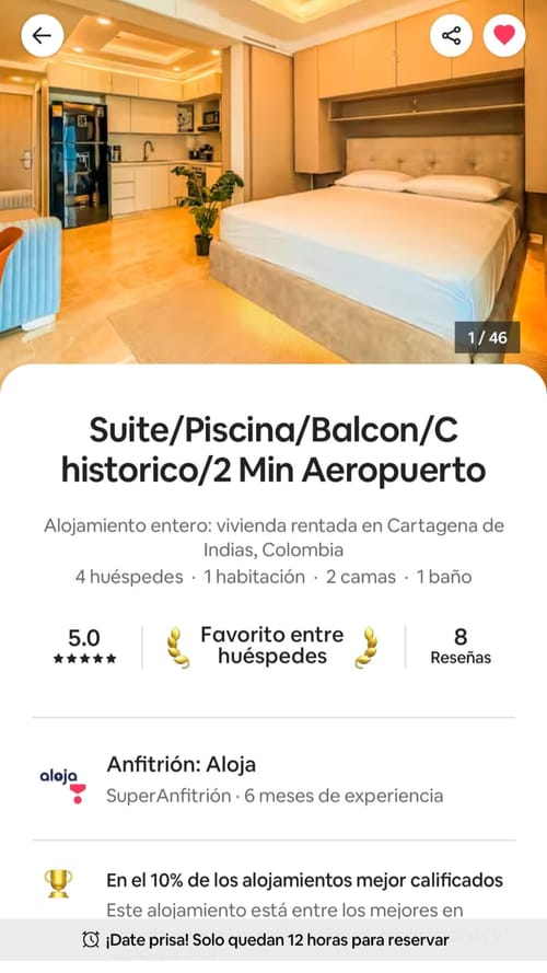 Apartaestudio en venta en Crespo, Cartagena, 43 m² · foto 20 de 20