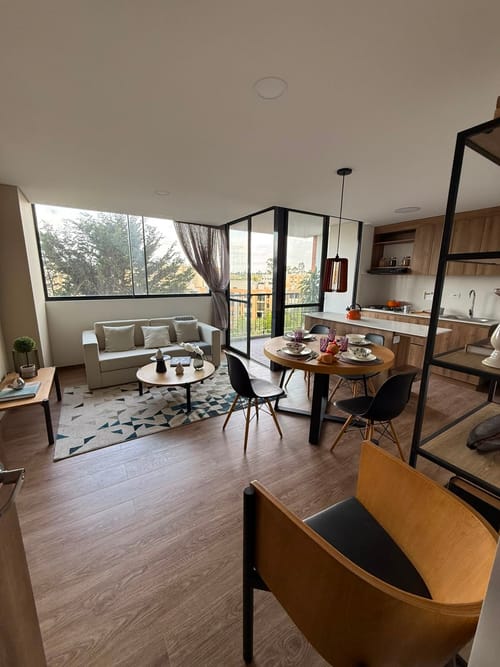 Apartamento de 3 alcobas en venta en Cuatro Esquinas, Rionegro, 67 m² · foto 5 de 14