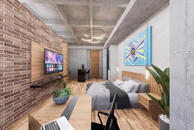 Apartaestudio en venta en Santa María De Los Ángeles, Medellín, 30 m² · foto 8 de 18