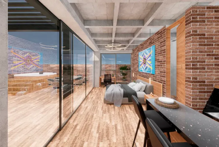 Apartaestudio en venta en Santa María De Los Ángeles, Medellín, 30 m² · foto 9 de 18