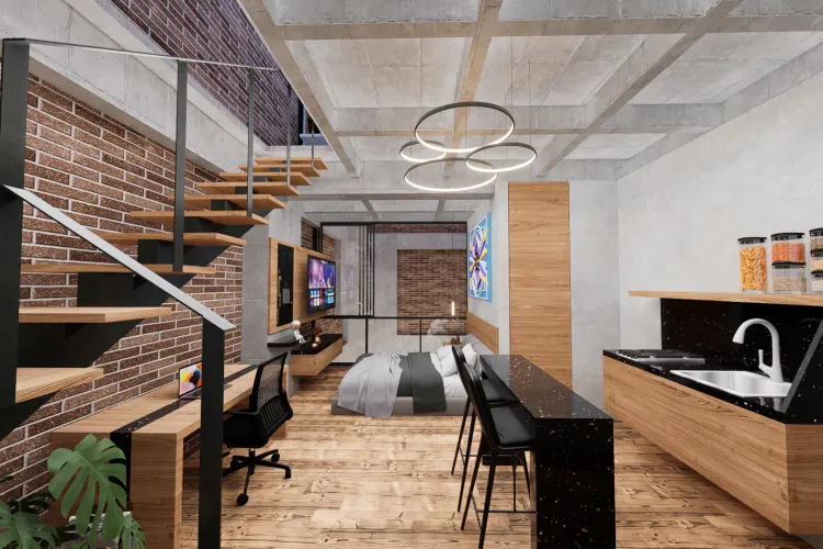 Apartaestudio en venta en Santa María De Los Ángeles, Medellín, 30 m² · foto 10 de 18