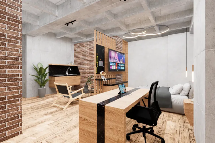 Apartaestudio en venta en Santa María De Los Ángeles, Medellín, 30 m² · foto 17 de 18