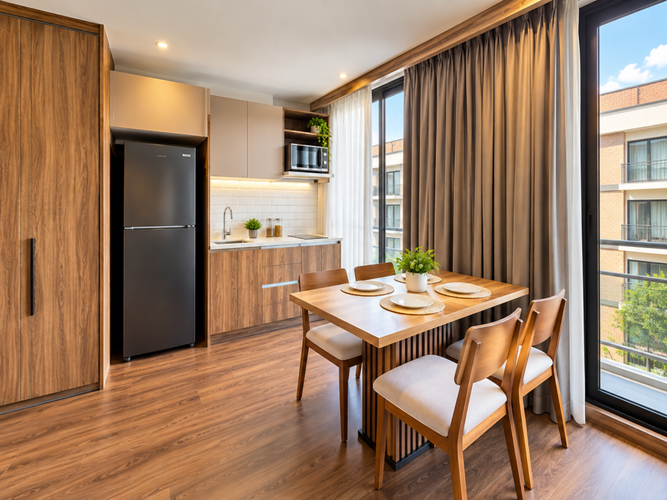 Apartamento de 1 alcoba en venta en El Virrey, Bogotá, 38 m² · foto 4 de 13
