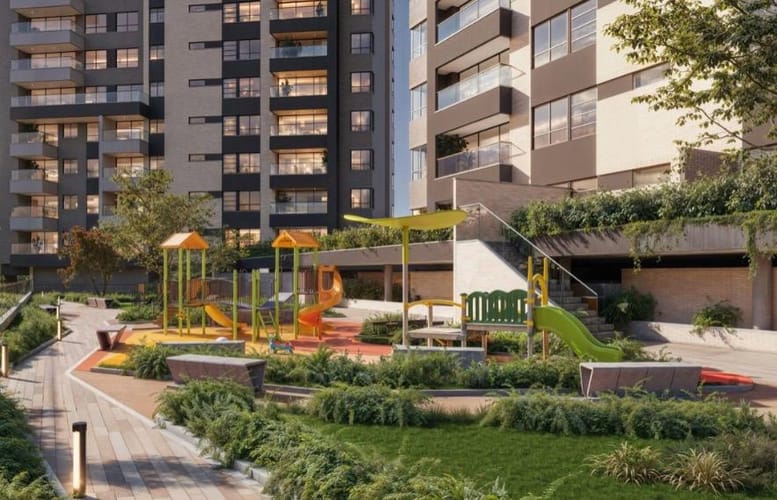Apartamento de 2 alcobas en venta en Altos Del Poblado, Medellín, 79 m² · foto 6 de 15