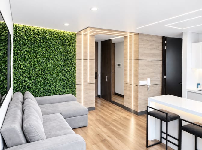 Apartamento de 1 alcoba en venta en Chico Norte, Bogotá, 43 m² · foto 4 de 21