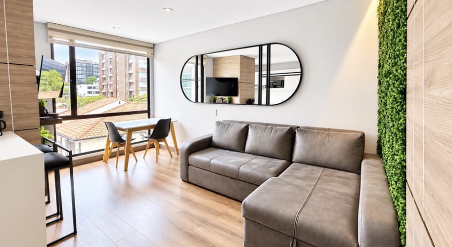 Apartamento de 1 alcoba en venta en Chico Norte, Bogotá, 43 m² · foto 5 de 21