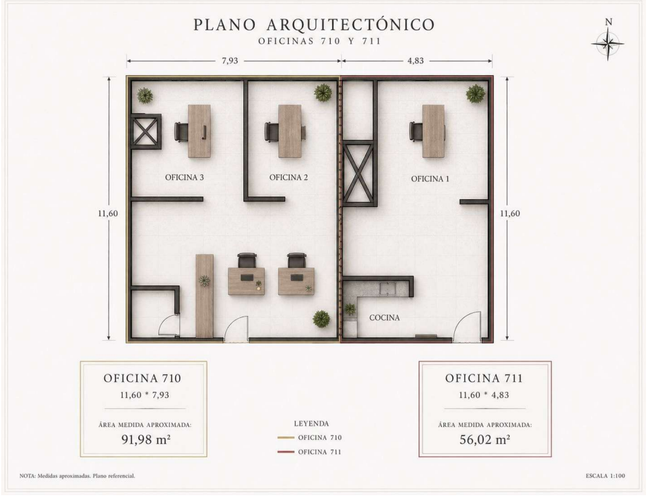 Oficina en arriendo en Jordan, Ibagué, 160 m² · foto 6 de 14