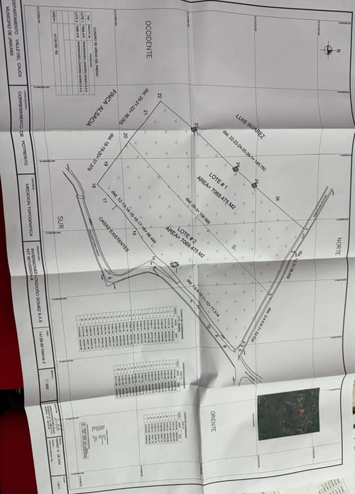 Lote en venta en Porerito, Jamundí, 7000 m² · foto 2 de 10