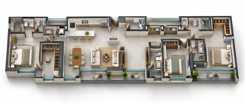 Apartamento de 3 alcobas en venta en El Vergel, Ibagué, 167 m² · foto 17 de 18