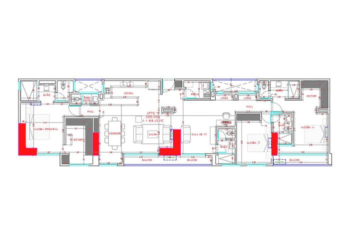 Apartamento de 3 alcobas en venta en El Vergel, Ibagué, 167 m² · foto 18 de 18