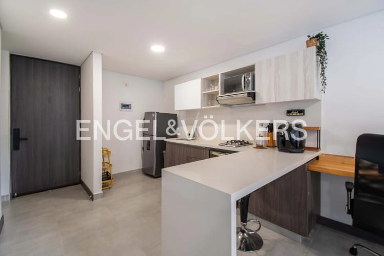Apartamento de 1 alcoba en venta en El Poblado, Medellín, 42 m² · foto 7 de 17