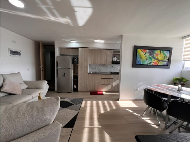 Apartamento de 3 alcobas en arriendo en Cuatro Esquinas, Rionegro, 57 m² · foto 2 de 12