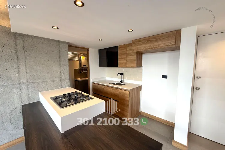 Apartamento de 2 alcobas en arriendo en Abreo, Rionegro, 49 m² · foto 9 de 24
