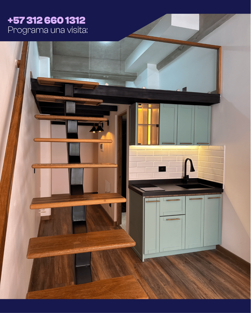 Apartaestudio en venta en Cedritos, Bogotá, 22 m² · foto 2 de 7