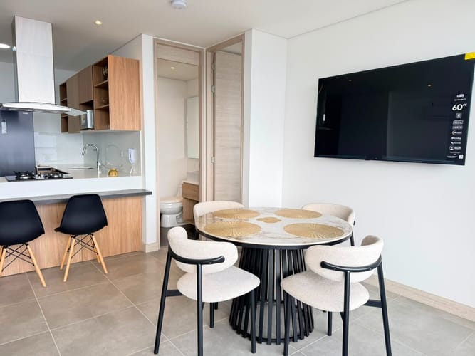 Apartamento de 1 alcoba en arriendo en El Poblado, Medellín, 74 m² · foto 10 de 14